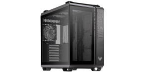 ASUS case TUF GAMING GT502 PLUS, Mid Tower, průhledná bočnice, 4x 120mm ARGB Fan, černá