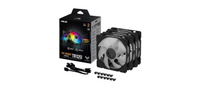 ASUS ventilátor TUF GAMING TR120 ARGB, 3x120mm, černá