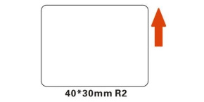 Niimbot štítky R 40x30mm 230ks White pro B21, B21S, B3S, B1