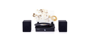 Orava RR-41 gramofon, 2x 10W, AUX vstup, AUDIO out, Bluetooth, 33, 45 a 78 RPM, černá