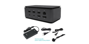 i-tec USB4 Metal Docking station Dual 4K HDMI DP with Power Delivery 80 W + Univ.Charg. 112W