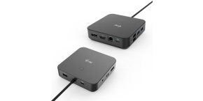 i-tec USB-C HDMI + Dual DP Docking Station + Power Delivery 100 W