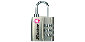 MasterLock TSA 4680EURDNKL Visací kombinační zámek