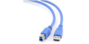 GEMBIRD Kabel USB 3.0 A-B propojovací 3m (modrý)