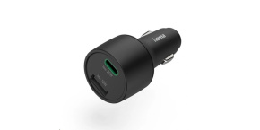 Hama rychlá USB nabíječka do vozidla USB-C PD/QC, USB-A, 32 W