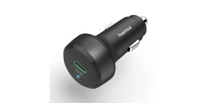 Hama rychlá USB nabíječka do vozidla, USB-C PD/QC 25 W