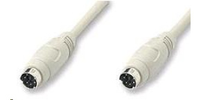 PREMIUMCORD Kabel PS/2(M) - PS/2(M) 1,8m (k přepínačům)