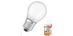 OSRAM LED STAR E27 4W/827 SCLP40W miniglobe teplá