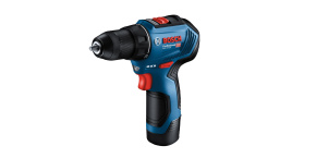 BOSCH GSR 12V-30, akumulátorový vrtací šroubovák, 0 – 420 / 0 – 1.600 ot/min, 8 mm, příruční kufr