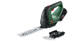 BOSCH AdvancedShear 18V-10, souprava akumulátorových nůžek na keře a na trávu, 18 V, délka 20 cm