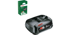 BOSCH PBA 18V 2.5Ah W-B, akumulátor