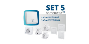 Homematic IP HmIP-SET5 sada osvětlení Homematic IP (s možností stmívání)