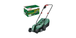 BOSCH EasyMower 18V-32-200, akumulátorová sekačka na trávu, 18 V, šířka střihu 32 cm, výška střihu 20 – 60 mm