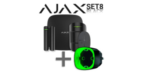 SET 8 - Ajax StarterKit black + Ajax Socket black - ZDARMA