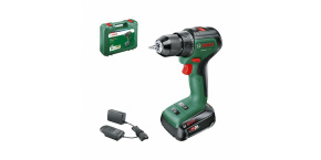 BOSCH UniversalDrill 18V-60 akumulátorový vrtací šroubovák, 60 Nm, 13mm rychloupínací sklíčidlo, 1x akumulátor PBA 18V 2