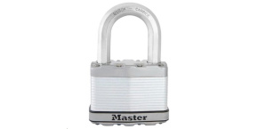 Master Lock Excell M15EURDLFCC titanový visací zámek - 64mm