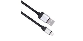 Solight magnetický Lightning kabel, USB 2.0 A konektor - Lightning konektor, 1m