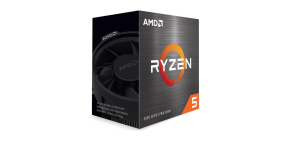 CPU AMD RYZEN 5 5600X, 6-core, 3.7 GHz (4.6 GHz Turbo), 35MB cache (3+32), 65W, socket AM4, Wraith Stealth