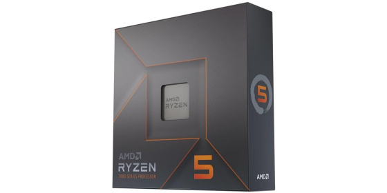 CPU AMD RYZEN 5 7600X WOF, 6-core, 4.7GHz, 32MB cache, 105W, socket AM5, BOX, bez chladiče