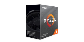 CPU AMD RYZEN 5 3600, 6-core, 3.6 GHz (4.2 GHz Turbo), 35MB cache (3+32), 65W, socket AM4, Wraith Stealth Cooler