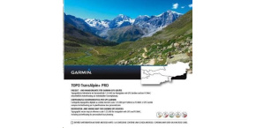 Garmin - Turist. mapa Alpy a Rakousko, Topo TransAlpine+ PRO, microSD/SD