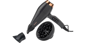 BaByliss Italian Air Pro 2200 6719DE fén na vlasy, 2200 W, 3 teploty a 2 rychlosti, ionizace, černá