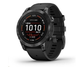 Garmin epix™ Pro (Gen 2) – Standard Edition | 47 mm, Gray / Black Band