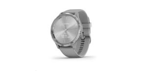 Garmin monitorovací náramek a hodinky vivomove3 Sport, Silver/Gray Band