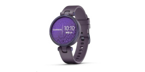 Garmin hodinky Lily Sport Midnight Orchid/Orchid Silicone Band