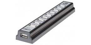 MANHATTAN Hi-Speed USB 2.0 Desktop Hub, 10 portů