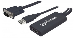 MANHATTAN Převodník z VGA a USB na HDMI