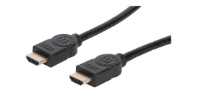 MANHATTAN Kabel HDMI 2.1 Ultra High Speed 1m, černý