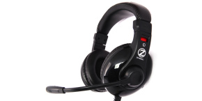 Zalman headset ZM-HPS200 / herní / náhlavní / drátový / 40mm měniče / 2x 3,5mm jack