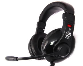 Zalman headset ZM-HPS200 / herní / náhlavní / drátový / 40mm měniče / 2x 3,5mm jack