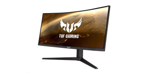 ASUS LCD 34" VG34VQL1B 3440x1440 WQHD TUF GAMING 165Hz 1ms Curved 550cd repro HDMI DP USB