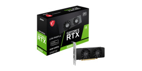 MSI VGA NVIDIA GeForce RTX 3050 LP 6G OC, 6G GDDR6, 1xDP, 2xHDMI