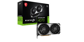 MSI VGA NVIDIA GeForce RTX 4070 VENTUS 2X E1 12G OC, 12G GDDR6X, 3xDP, 1xHDMI