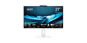 MSI AIO PRO AP272P 14M-635EU, Core i7-14700, 27" FHD, 16GB, 512GB SSD, Intel UHD, W11Pro, White