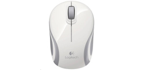 Logitech Wireless Mini Mouse M187, white