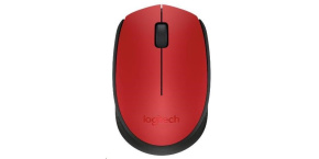 Logitech Wireless Mouse M171, red