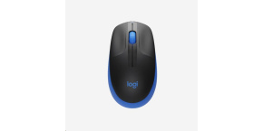 Logitech Wireless Mouse M190 Full-Size, blue