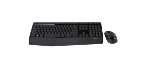 Logitech sada Wireless Combo MK345, bezdrátová klávesnice + myš, US INT'L, 2.4GHZ, INTNL