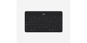 Logitech Bluetooth Keyboard Folio Keys-To-Go, UK - International, Black, Apple