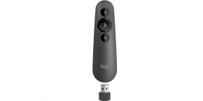 Logitech Wireless Presenter R500s Graphite, bezdrátový prezentér