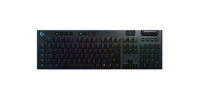 Logitech Mechanical Gaming Keyboard G915 LIGHTSPEED Wireless RGB - GL Tactile - CARBON - US INT'L - 2.4GHZ/BT