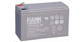 Baterie - Fiamm 12 FGHL 34 (12V/9,0Ah - Faston 250), životnost 10let