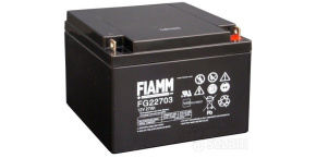 Baterie - Fiamm FG22703 (12V/27Ah - M5), životnost 5let