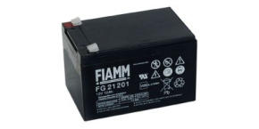 Baterie - Fiamm FG21201 (12V/12,0Ah - Faston 187), životnost 5let