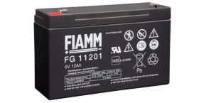 Baterie - Fiamm FG11201 (6V/12,0Ah - Faston 187), životnost 5let