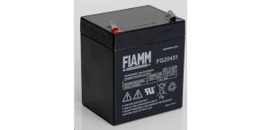 Baterie - Fiamm FG20451 (12V/4,5Ah - Faston 187), životnost 5let